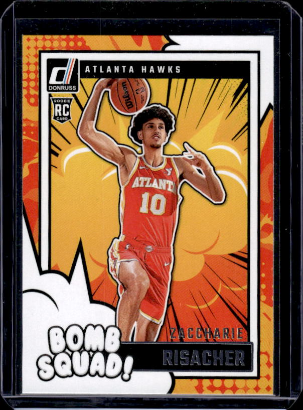 2024-25 Donruss #11 Zaccharie Risacher Bomb Squad