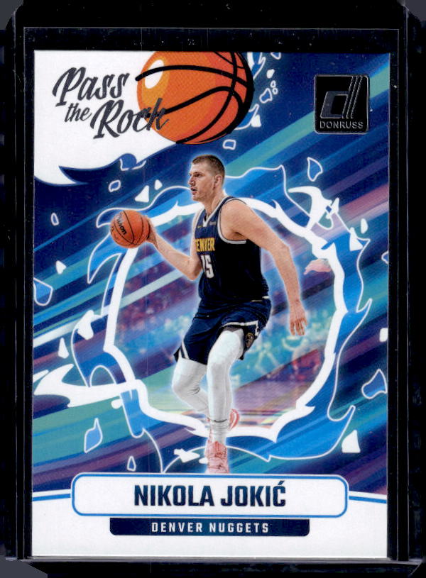 2024-25 Donruss #8 Nikola Jokic Pass the Rock