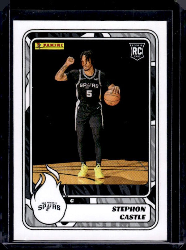 2024-25 Panini NBA Sticker & Card Collection #98 Stephon Castle Cards