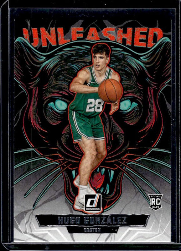 2025-26 Donruss #4 Hugo Gonzalez Unleashed