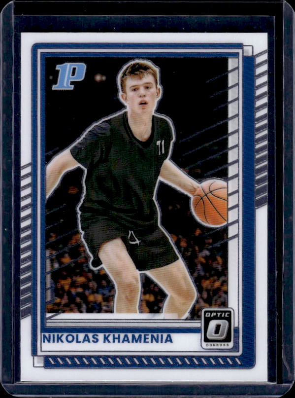 2025-26 Donruss #109 Nikolas Khamenia Optic
