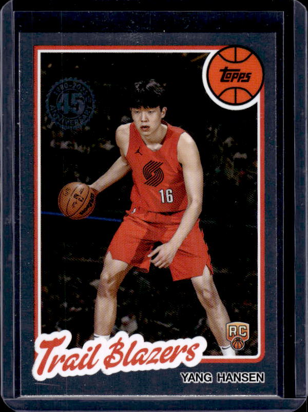2025-26 Topps #80BK-62 Yang Hansen 1980-81 Topps Basketball