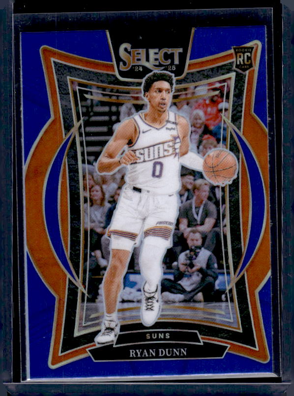 2024-25 Panini Select #100 Ryan Dunn Blue Prizm