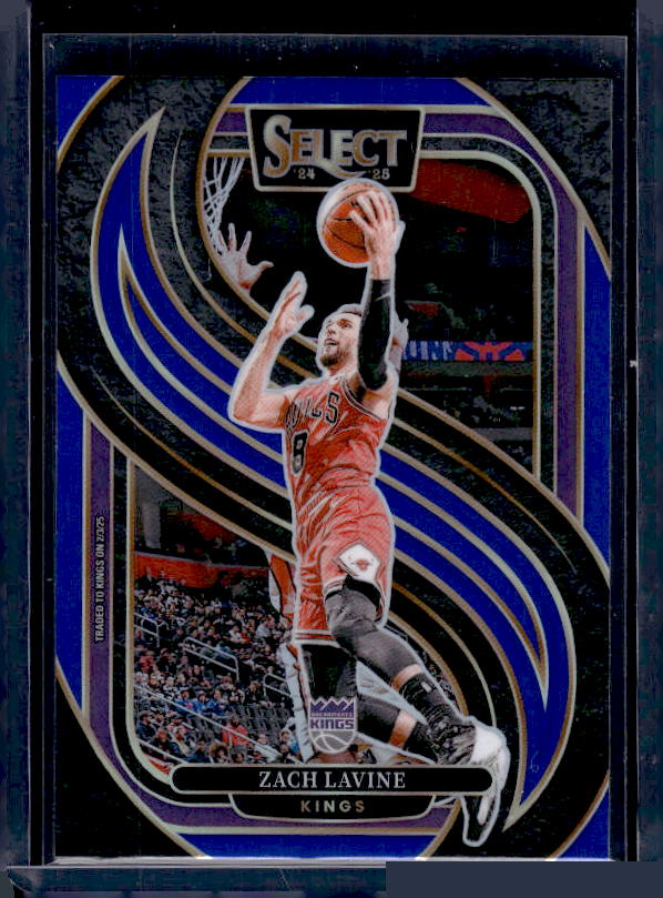 2024-25 Panini Select #115 Zach LaVine Blue Prizm