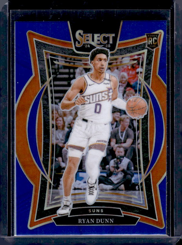 2024-25 Panini Select #100 Ryan Dunn Blue Prizm