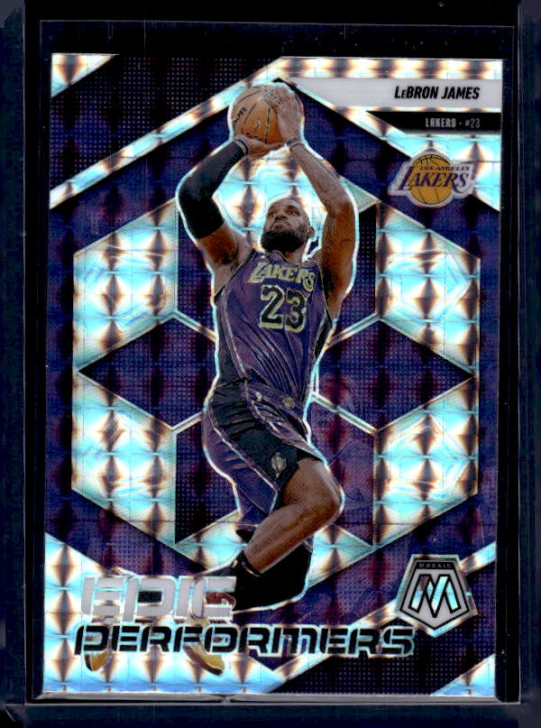 2024-25 Panini Mosaic #2 LeBron James Epic Performers Mosaic