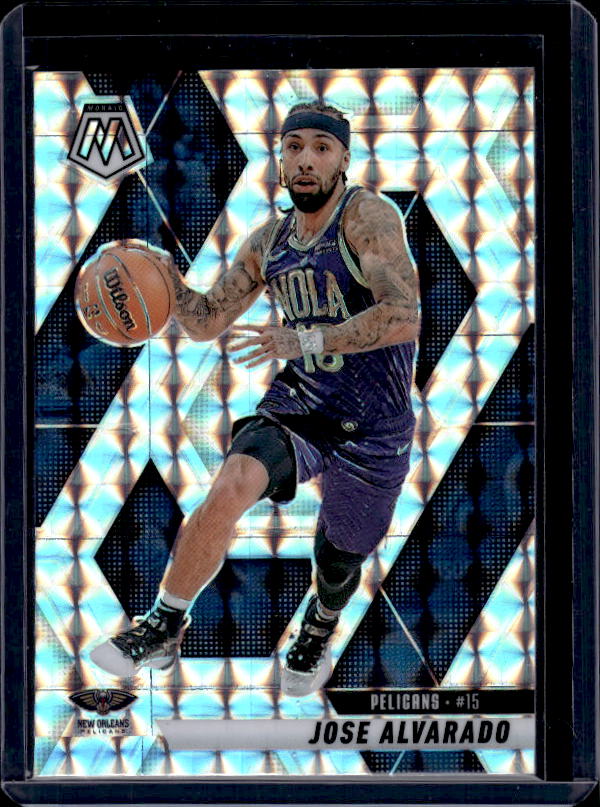 2024-25 Panini Mosaic #199 Jose Alvarado Mosaic