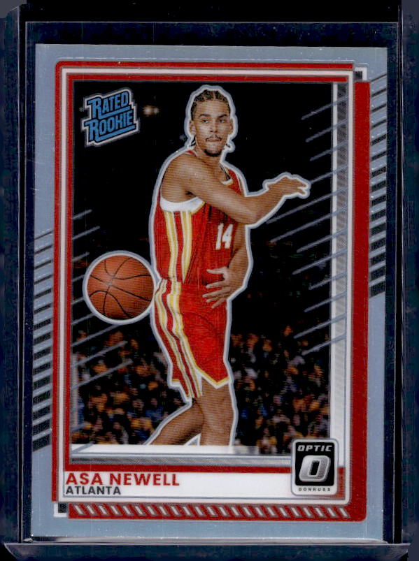 2025-26 Donruss #14 Asa Newell Optic Holo