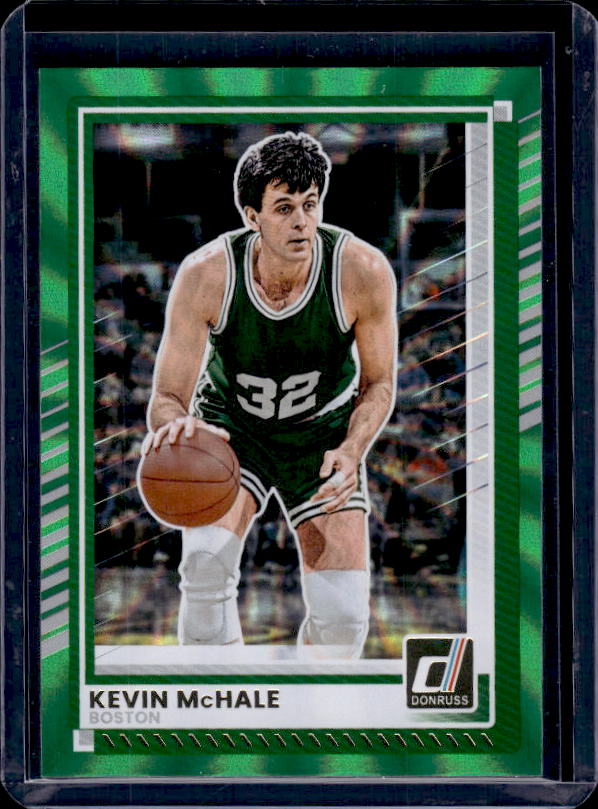 2025-26 Donruss #139 Kevin McHale Holo Green Laser