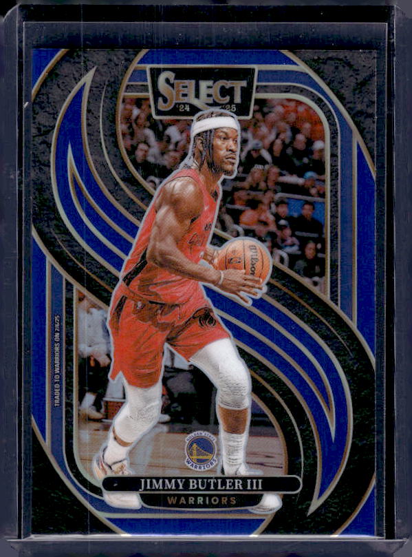 2024-25 Panini Select #144 Jimmy Butler III Blue Prizm