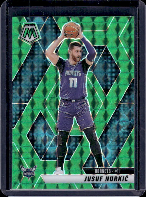 2024-25 Panini Mosaic #178 Jusuf Nurkic Green Mosaic