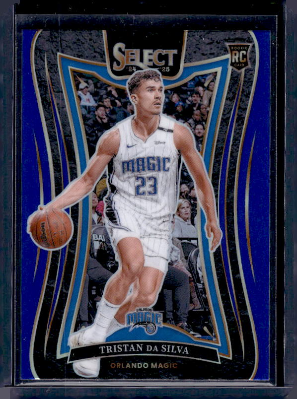 2024-25 Panini Select #380 Tristan da Silva Blue Prizm