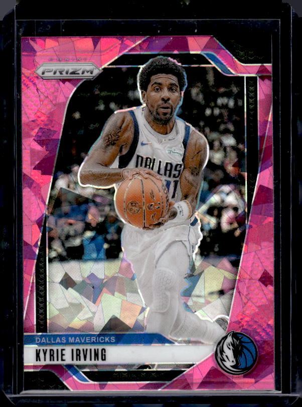 2024-25 Panini Prizm #111 Kyrie Irving Prizms Pink Ice