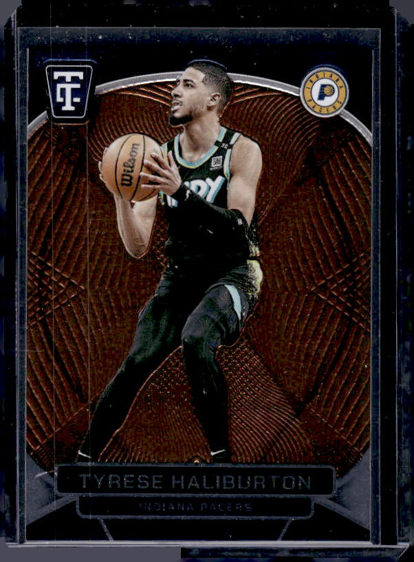 2024-25 Panini Totally Certified #10 Tyrese Haliburton Mirror Bronze