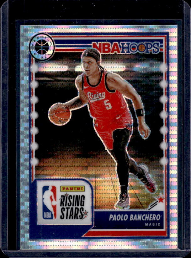 2023-24 Hoops Premium Stock #295 Paolo Banchero Pulsar