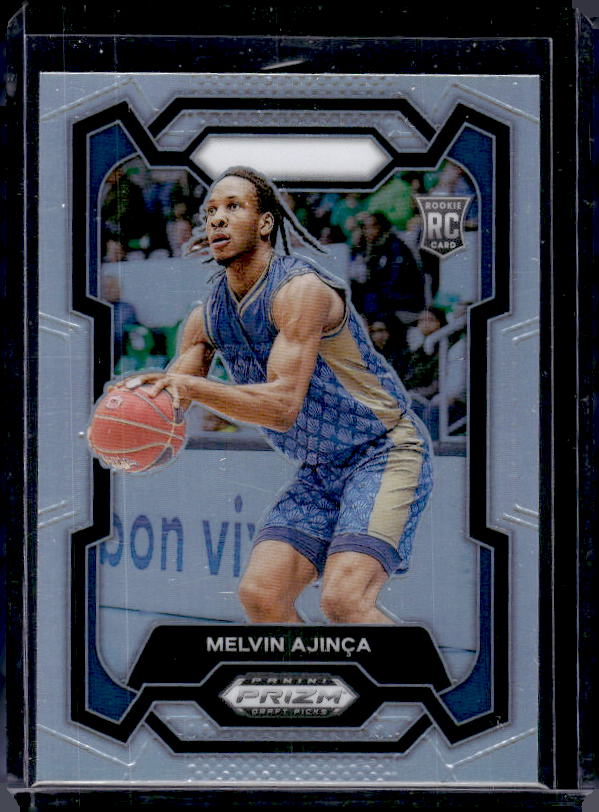 2024 Panini Prizm Draft Picks #48 Melvin Ajinca Prizms Silver