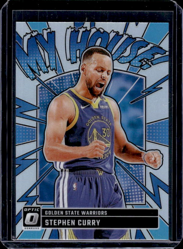 2024-25 Donruss Optic #17 Stephen Curry My House Holo
