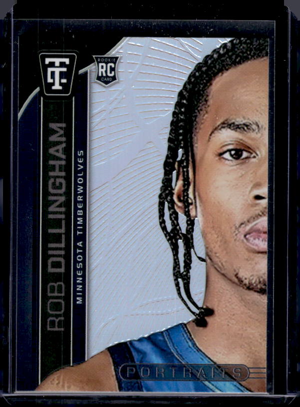 2024-25 Panini Totally Certified #17 Rob Dillingham Portraits Mirror