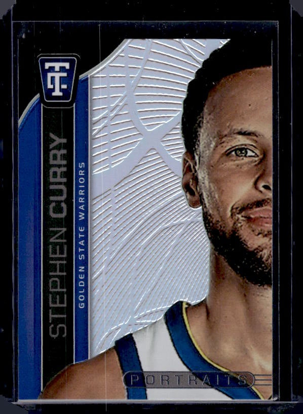 2024-25 Panini Totally Certified #16 Stephen Curry Portraits Mirror