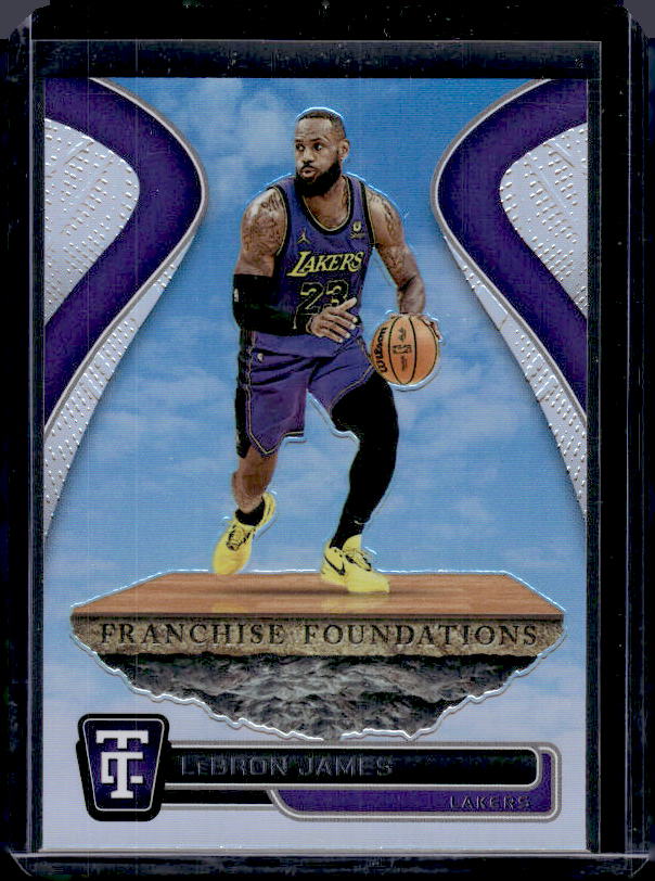 2024-25 Panini Totally Certified #20 LeBron James Franchise Foundations Mirror