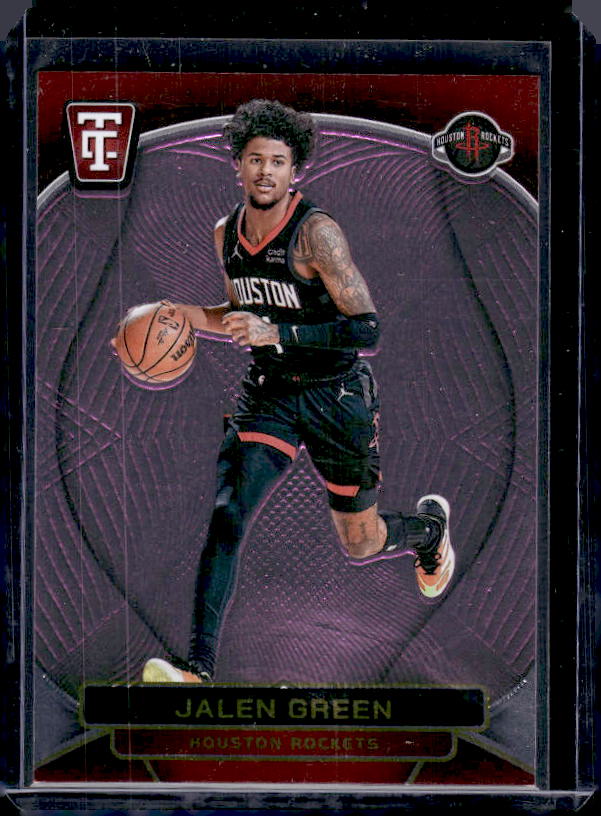 2024-25 Panini Totally Certified #18 Jalen Green Mirror Pink #/125