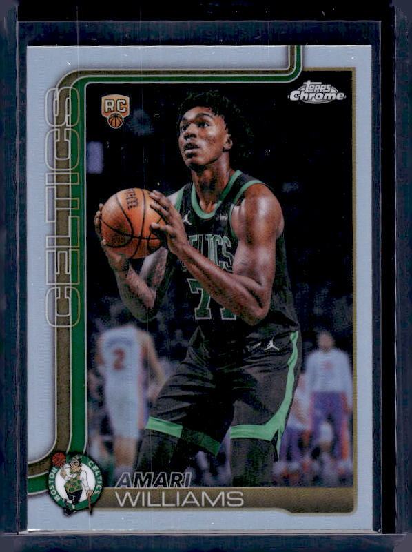 2025-26 Topps Chrome Update #197 Amari Williams Refractor