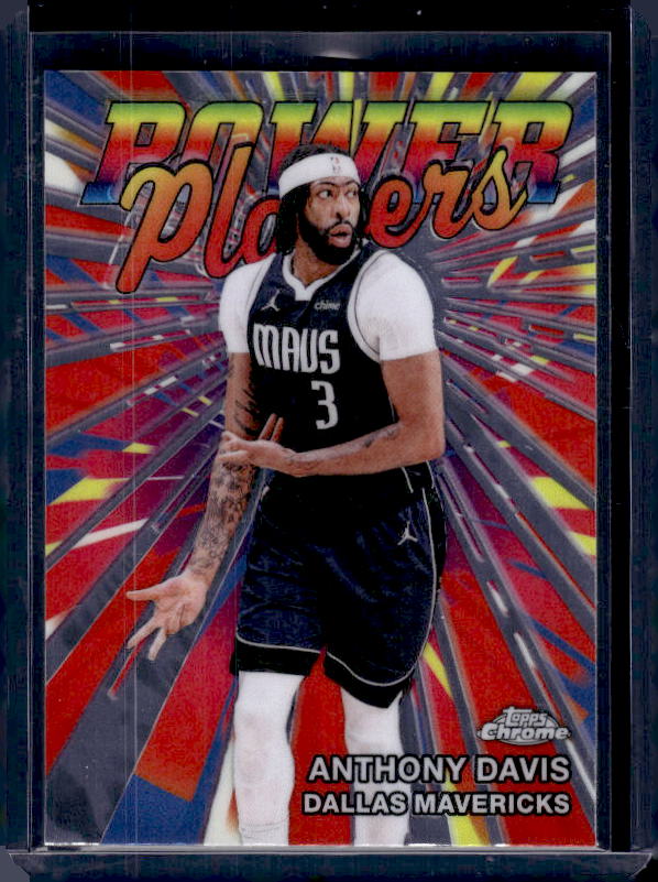 2025-26 Topps Chrome Update #PP-14 Anthony Davis Power Players