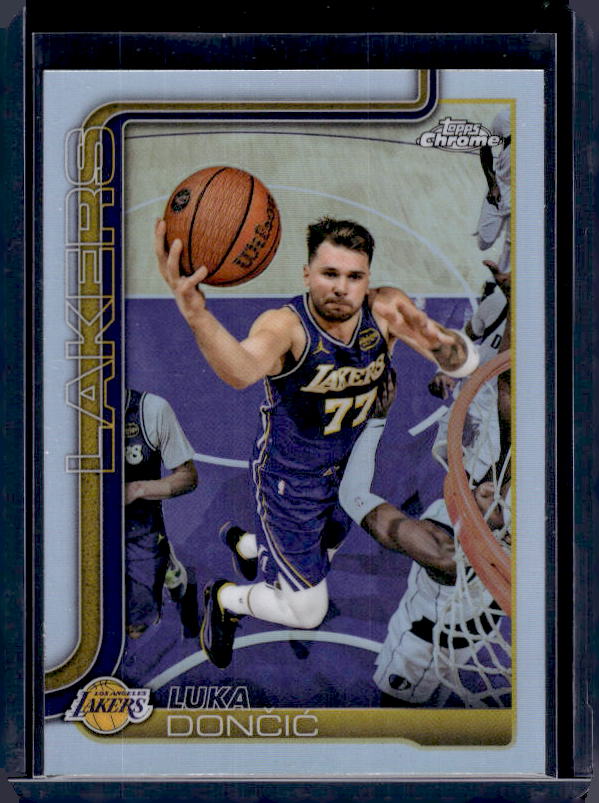 2025-26 Topps Chrome Update #2 Luka Dončić Refractor