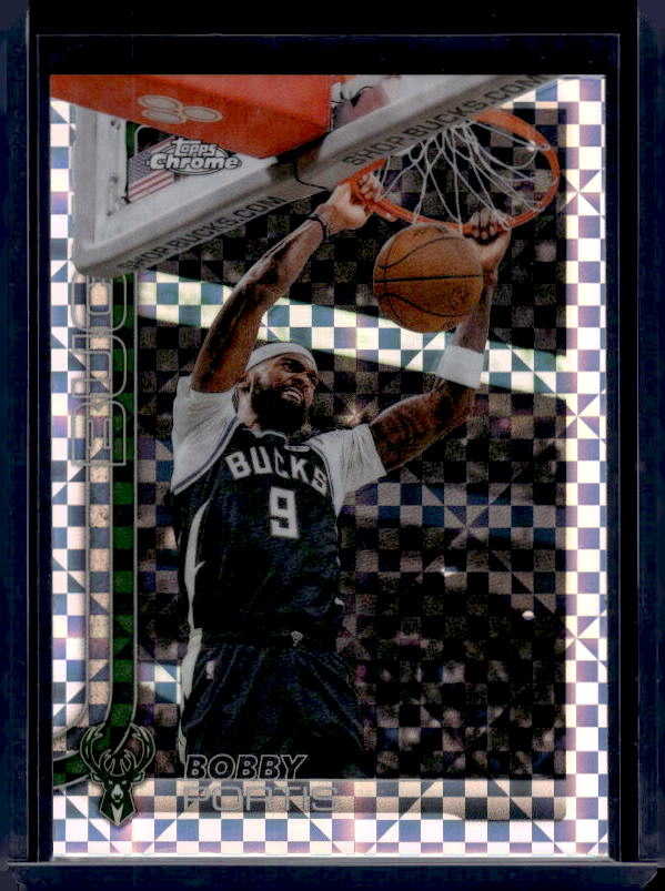 2025-26 Topps Chrome Update #110 Bobby Portis X-Fractor