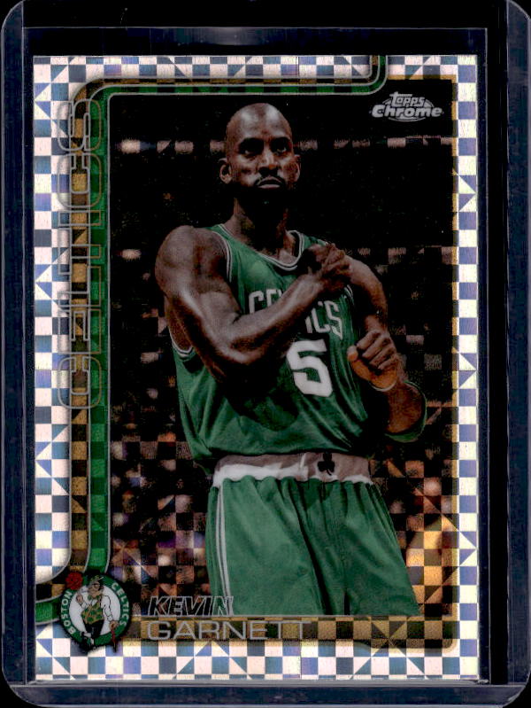 2025-26 Topps Chrome Update #147 Kevin Garnett X-Fractor