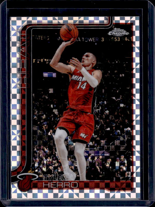 2025-26 Topps Chrome Update #51 Tyler Herro X-Fractor
