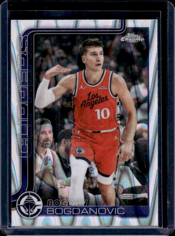 2025-26 Topps Chrome Update #92 Bogdan Bogdanović RayWave