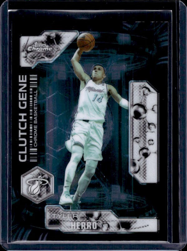 2025-26 Topps Chrome Update #CG-5 Tyler Herro Clutch Gene