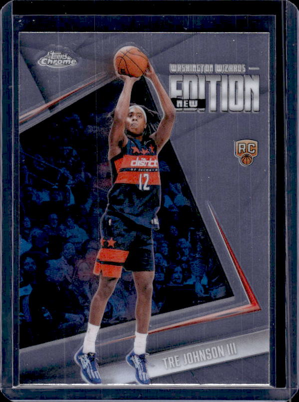 2025-26 Topps Chrome Update #GR-7 Tre Johnson III New Edition