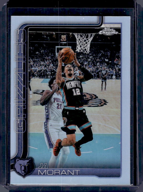 2025-26 Topps Chrome Update #29 Ja Morant Refractor