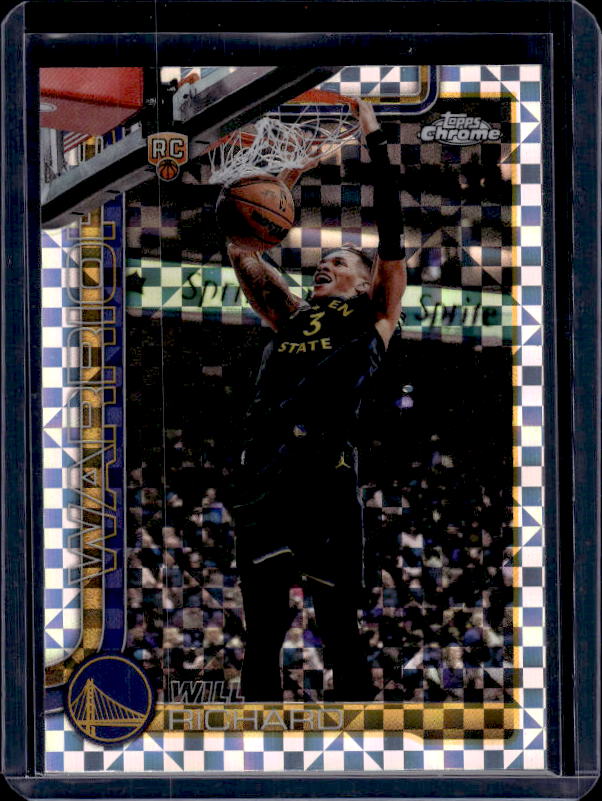 2025-26 Topps Chrome Update #196 Will Richard X-Fractor