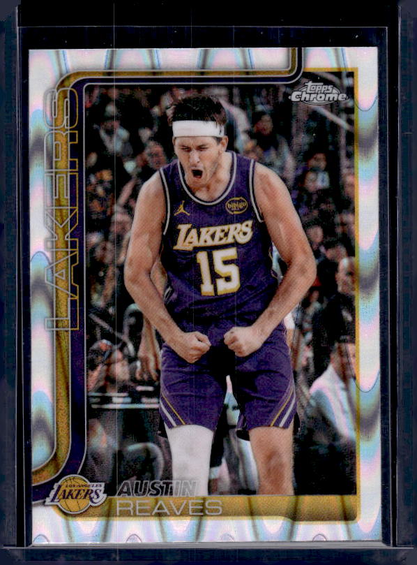 2025-26 Topps Chrome Update #54 Austin Reaves RayWave