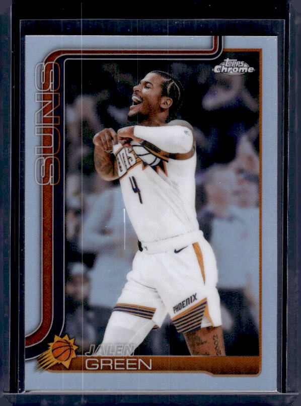 2025-26 Topps Chrome Update #79 Jalen Green Refractor
