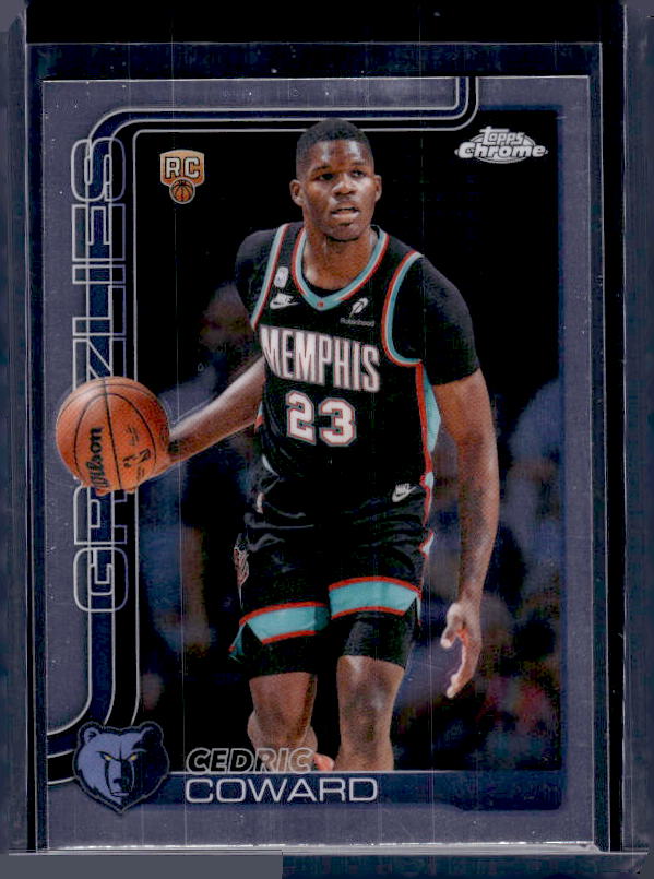 2025-26 Topps Chrome Update #161 Cedric Coward