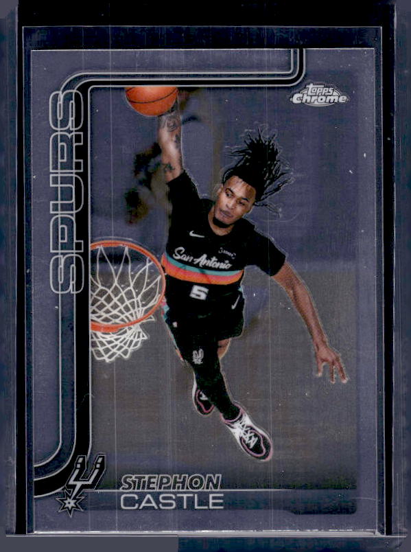 2025-26 Topps Chrome Update #82 Stephon Castle