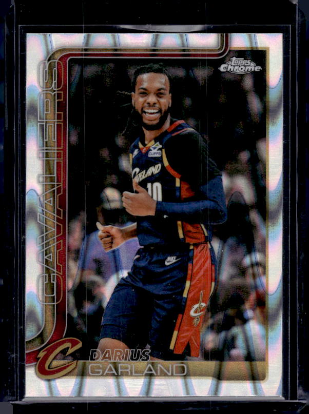 2025-26 Topps Chrome Update #32 Darius Garland RayWave