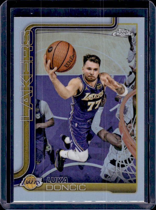 2025-26 Topps Chrome Update #2 Luka Dončić Refractor