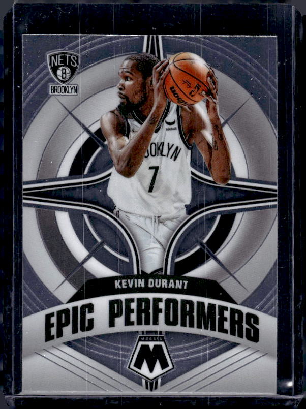 2021-22 Panini Mosaic #9 Kevin Durant Epic Performers