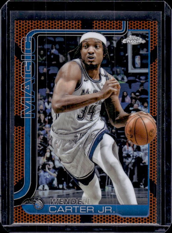 2025-26 Topps Chrome #113 Wendell Carter Jr. Prism Refractor