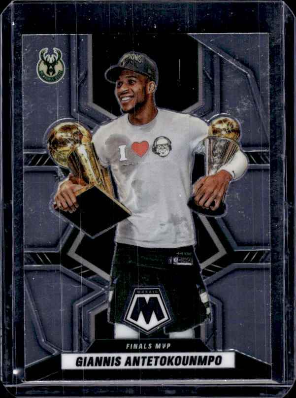 2021-22 Panini Mosaic #296 Giannis Antetokounmpo