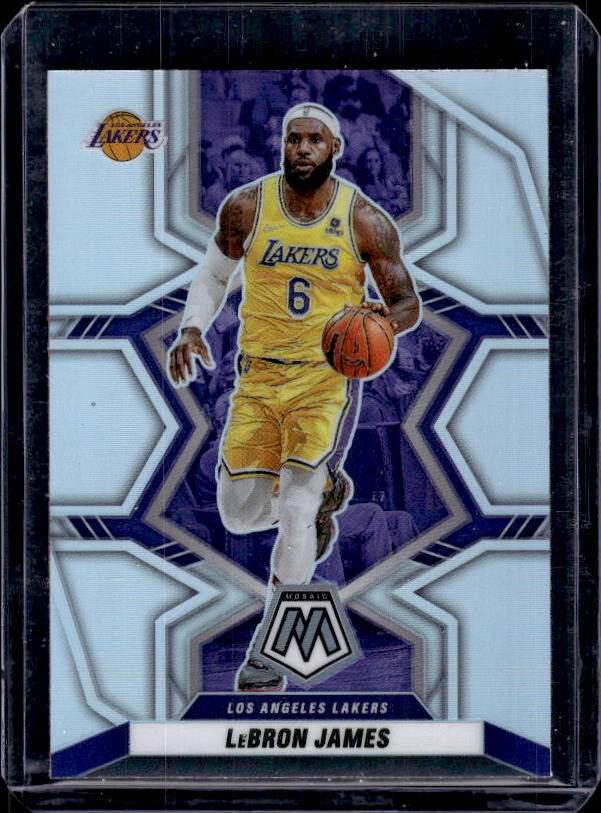 2021-22 Panini Mosaic #146 LeBron James Silver