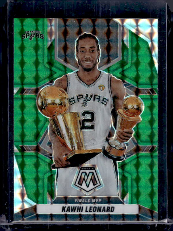 2021-22 Panini Mosaic #300 Kawhi Leonard Green