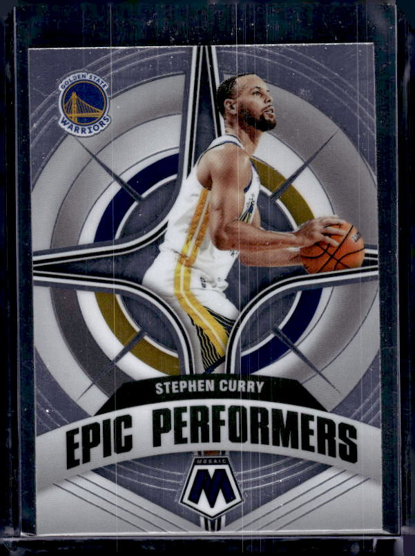 2021-22 Panini Mosaic #7 Stephen Curry Epic Performers