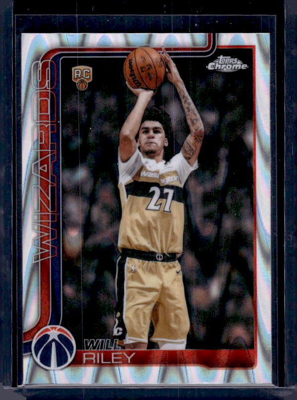 2025-26 Topps Chrome Update #171 Will Riley RayWave