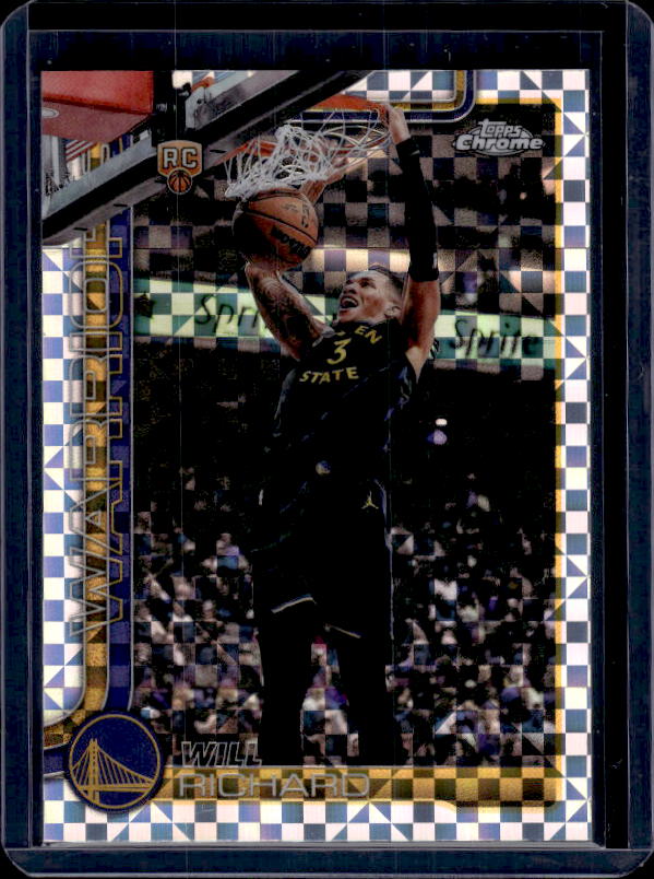 2025-26 Topps Chrome Update #196 Will Richard X-Fractor